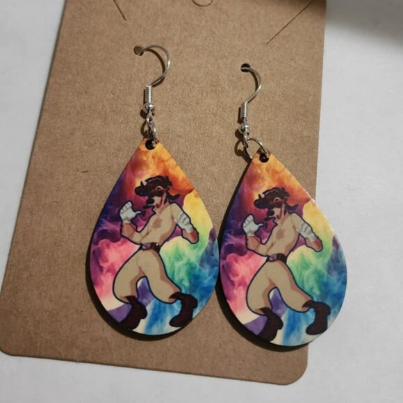 Powerline- A Goofy Movie Earrings - Picture 1 of 1